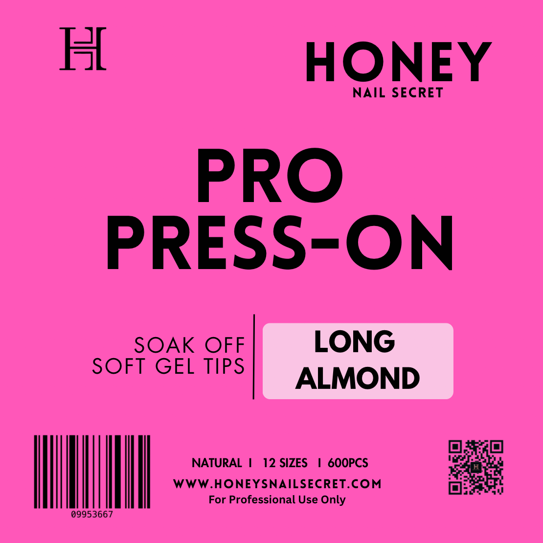 PRO PRESS ON - LONG ALMOND