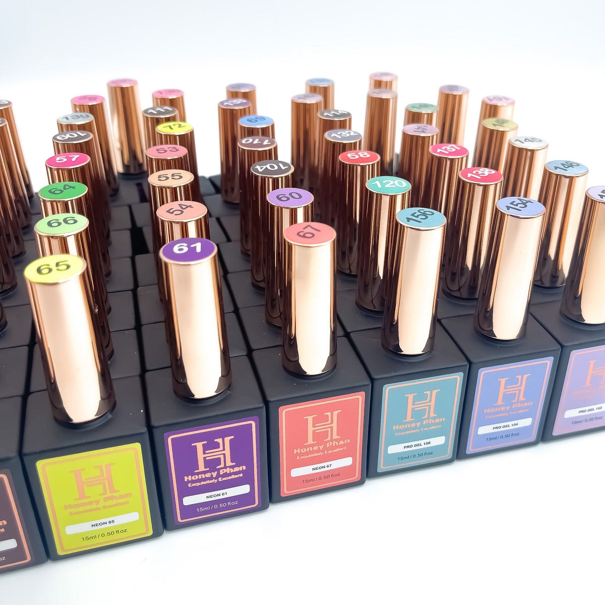 PREMIUM GEL POLISH COLLECTION 192 COLORS ( HEMA-Free & TPO-Free )