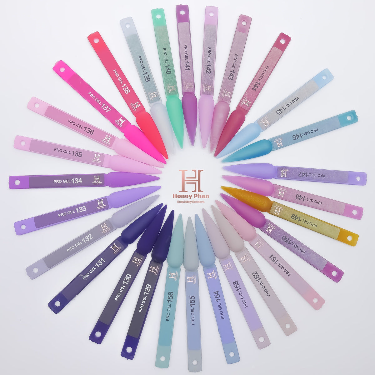PREMIUM GEL POLISH COLLECTION 192 COLORS ( HEMA-Free & TPO-Free )