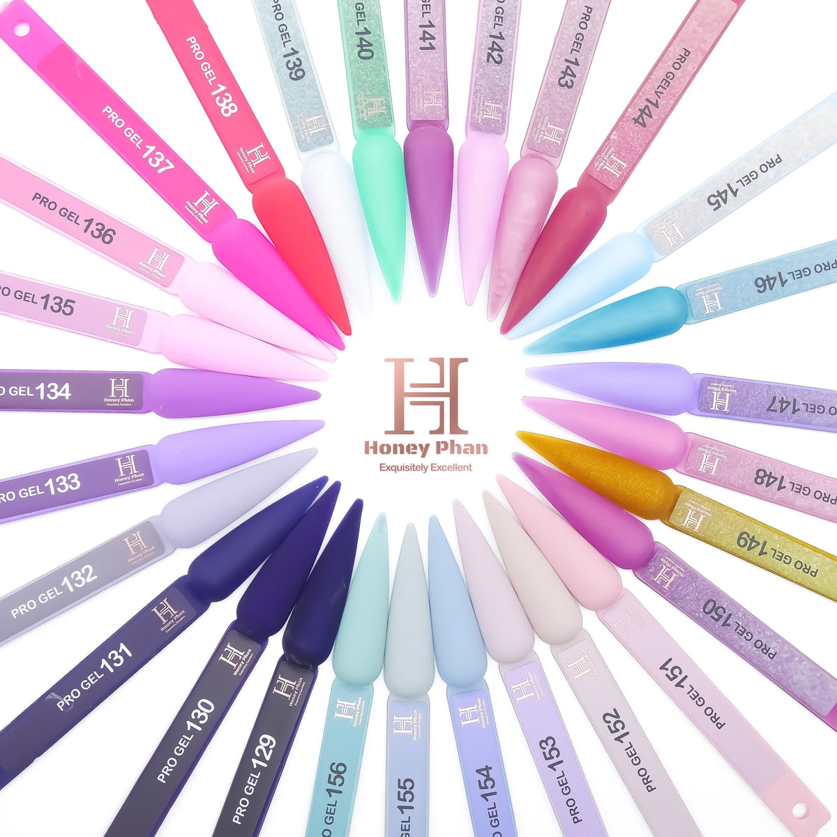 PREMIUM GEL POLISH COLLECTION 192 COLORS ( HEMA-Free & TPO-Free )