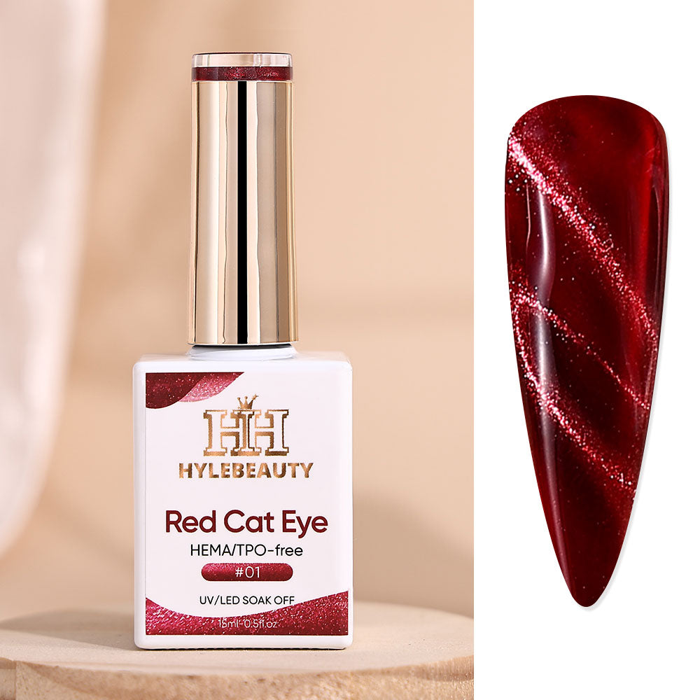 Red Cat Eye Set (14 Colors)