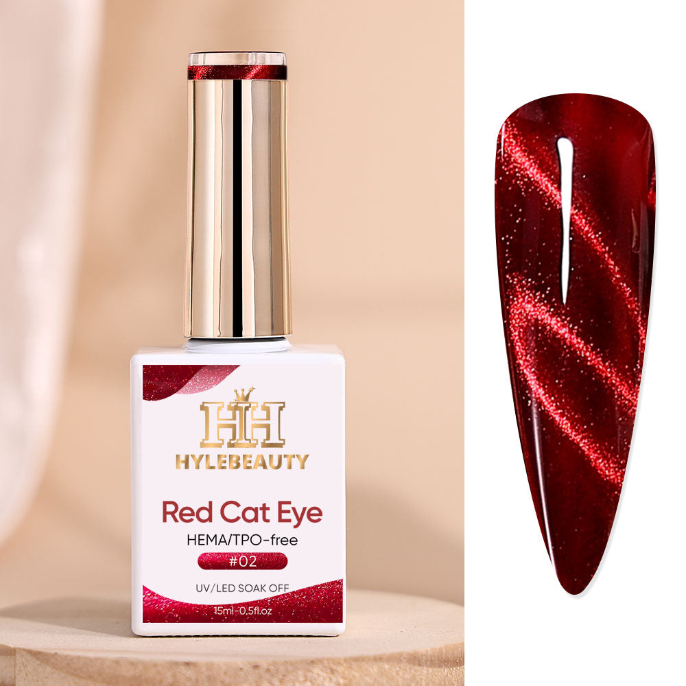 Red Cat Eye Set (14 Colors)