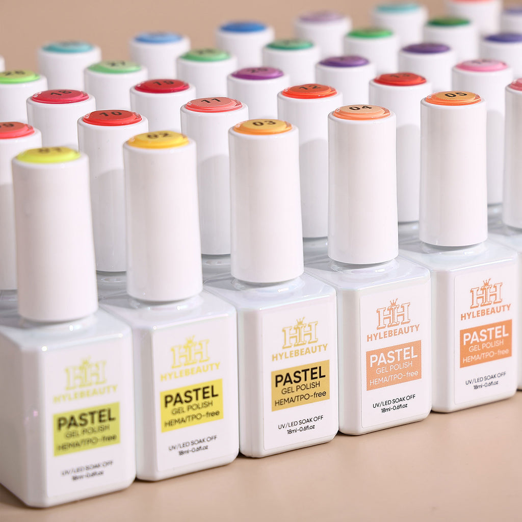 Pastel Collection – 43 Gel Polish Colors