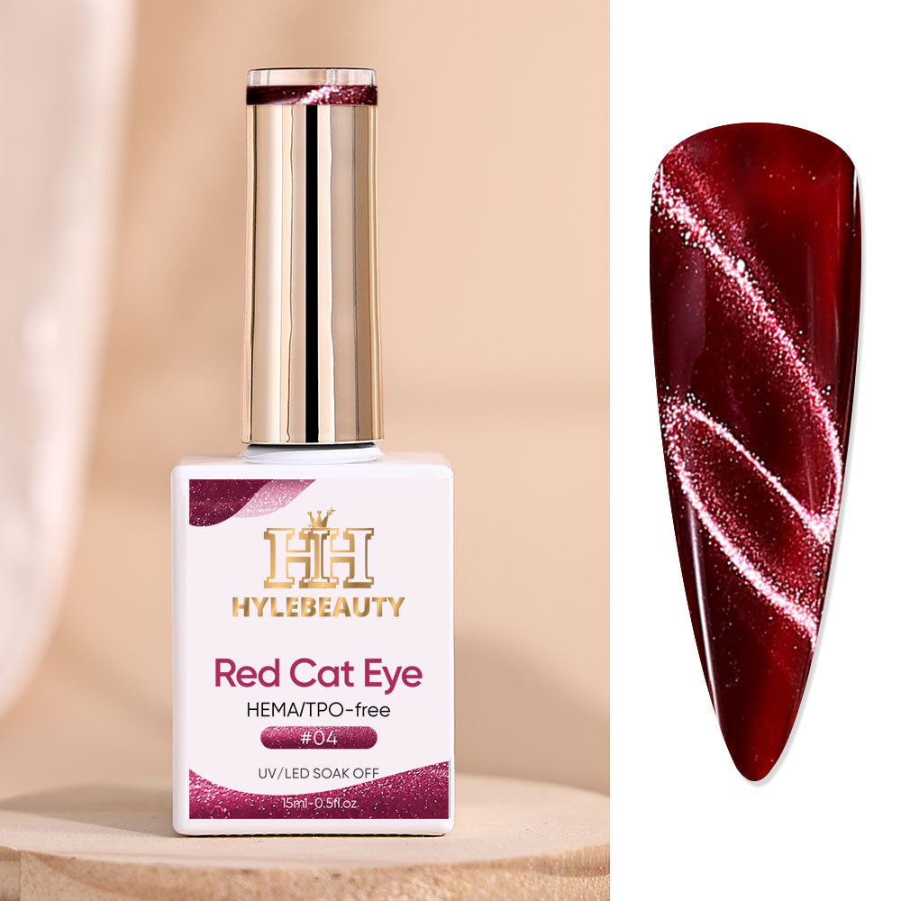 Red Cat Eye Set (14 Colors)
