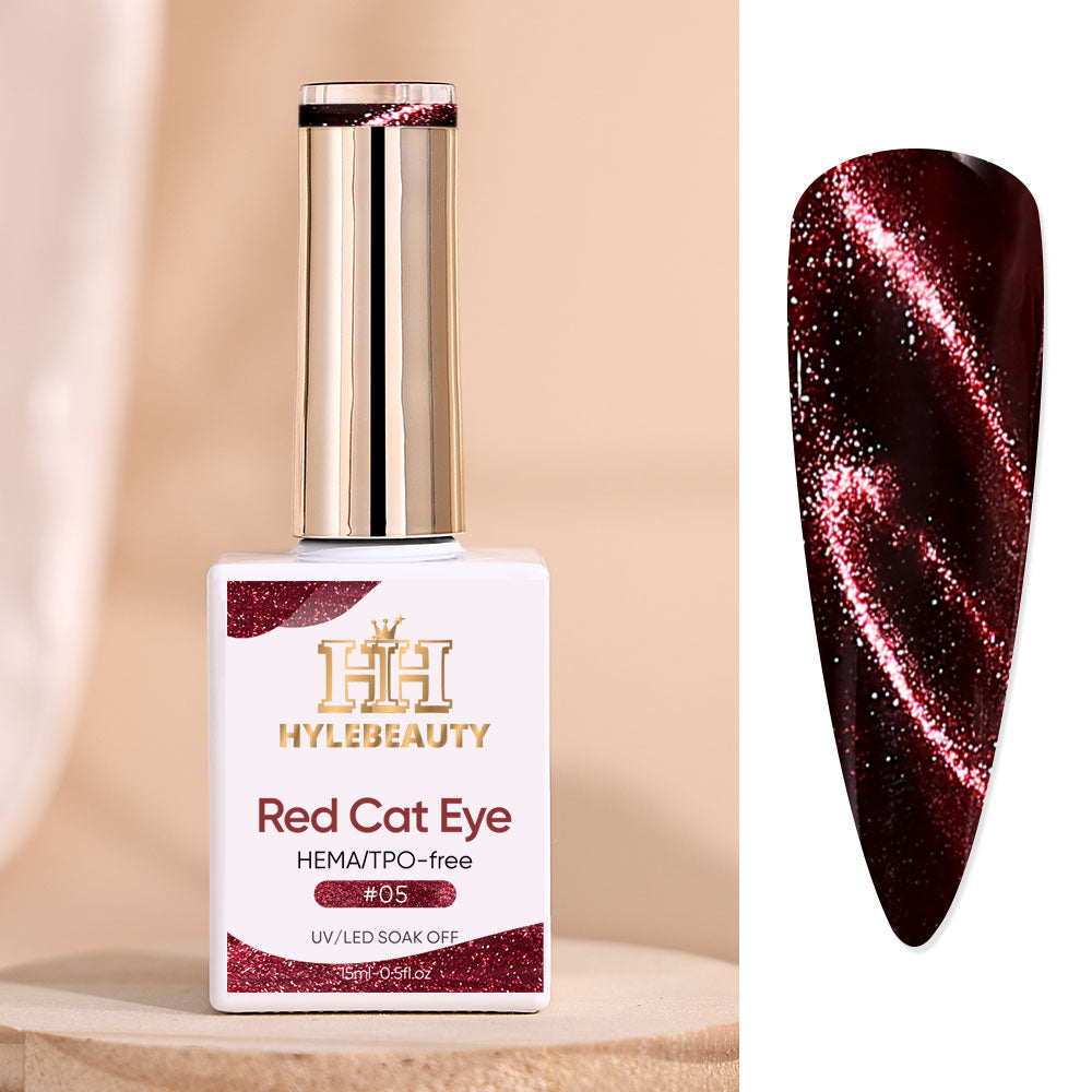 Red Cat Eye Set (14 Colors)