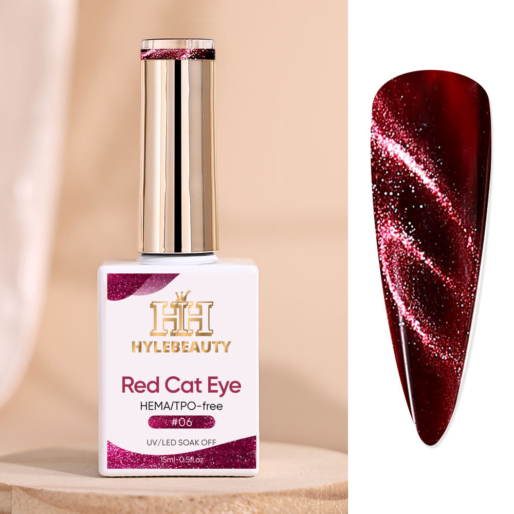 Red Cat Eye Set (14 Colors)