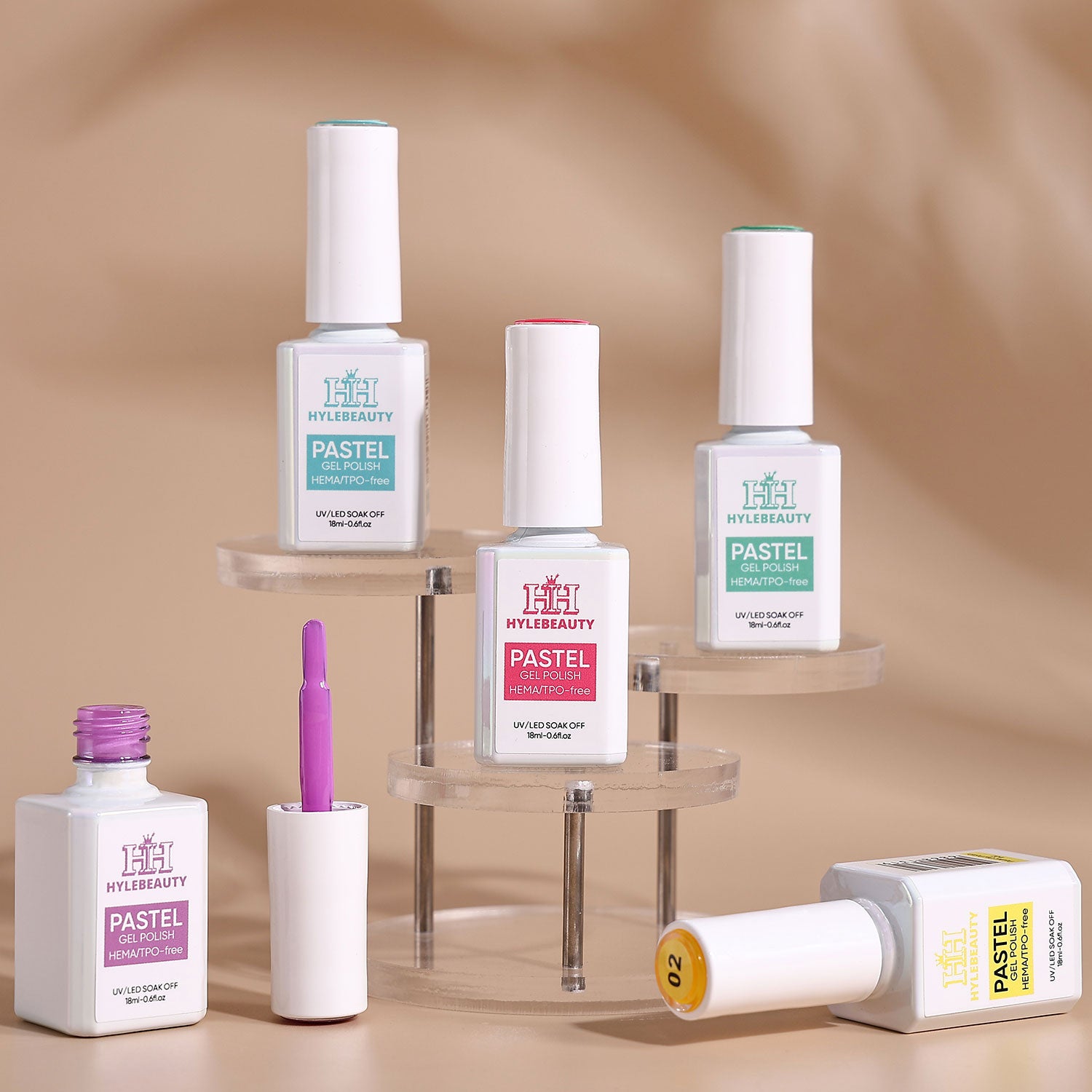 Pastel Collection – 43 Gel Polish Colors