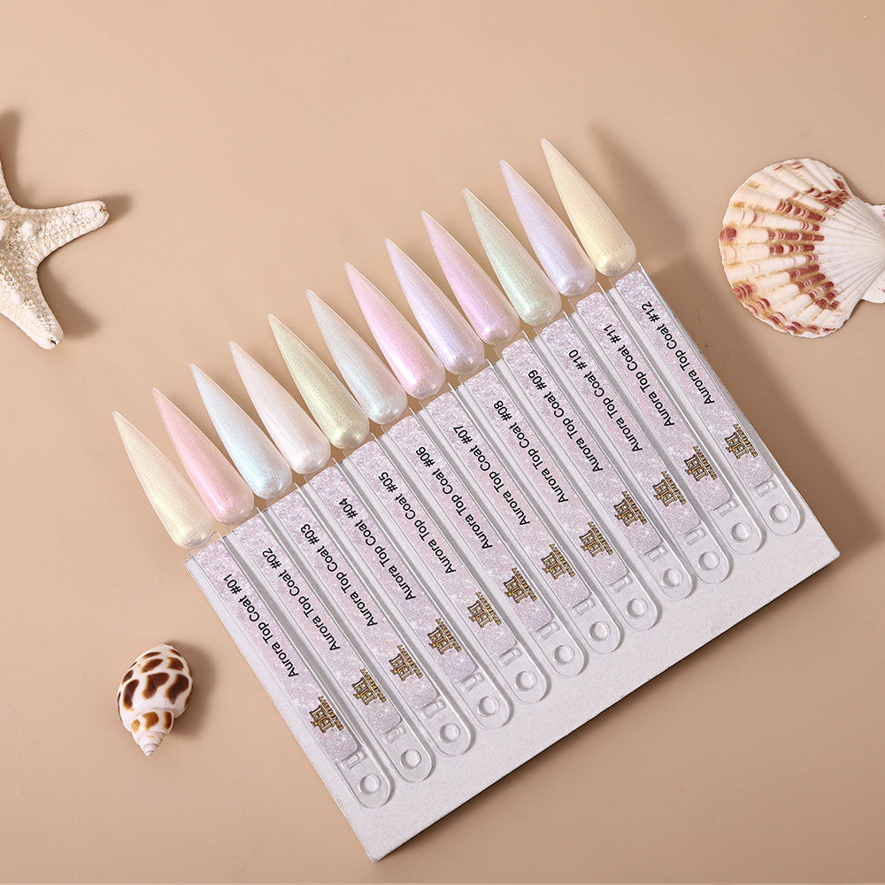 Aurora Top Coat gel (12Colors)