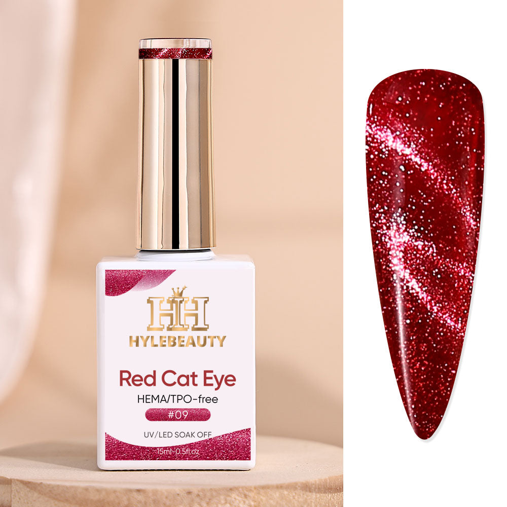 Red Cat Eye Set (14 Colors)