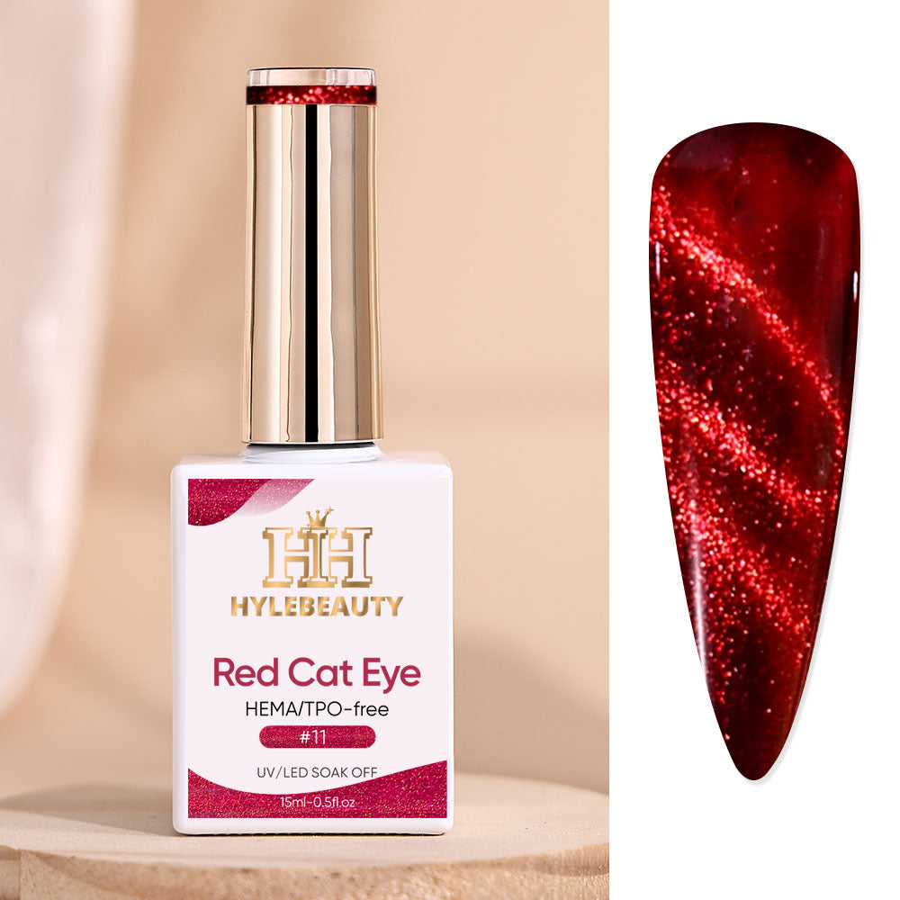 Red Cat Eye Set (14 Colors)