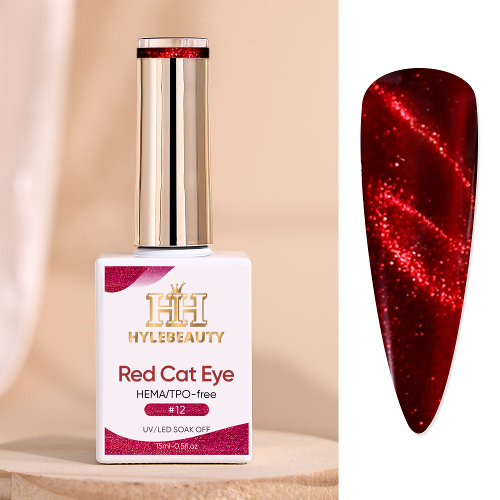 Red Cat Eye Set (14 Colors)