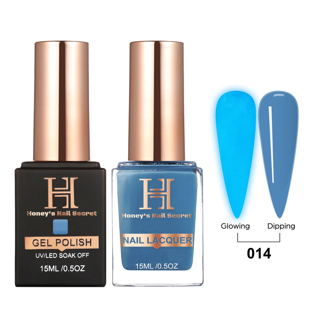 GLOW IN THE DARK MATCHING GEL + LACQUER COLLECTION