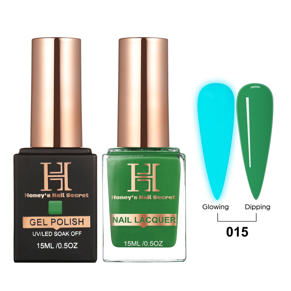 GLOW IN THE DARK MATCHING GEL + LACQUER COLLECTION