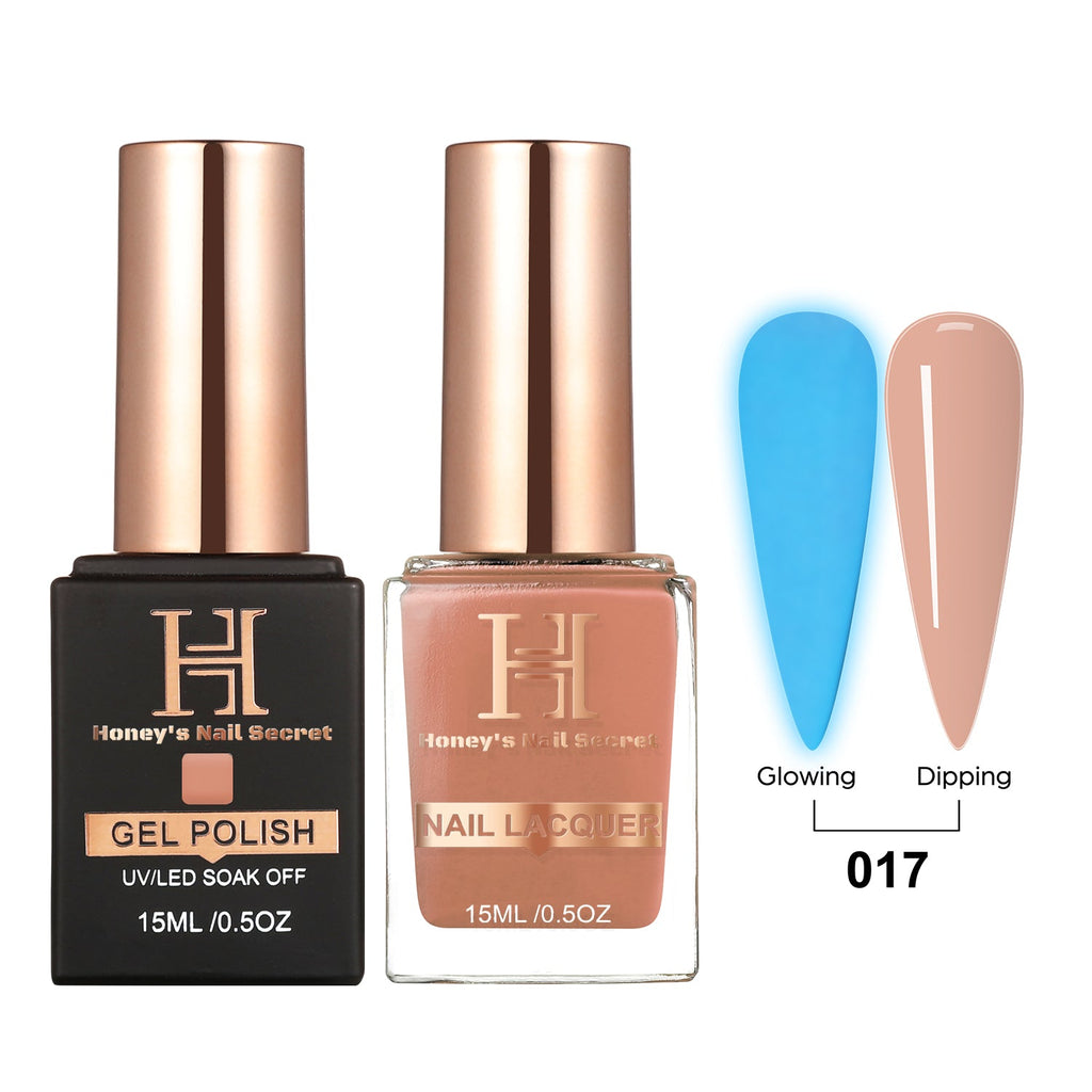 GLOW IN THE DARK MATCHING GEL + LACQUER COLLECTION
