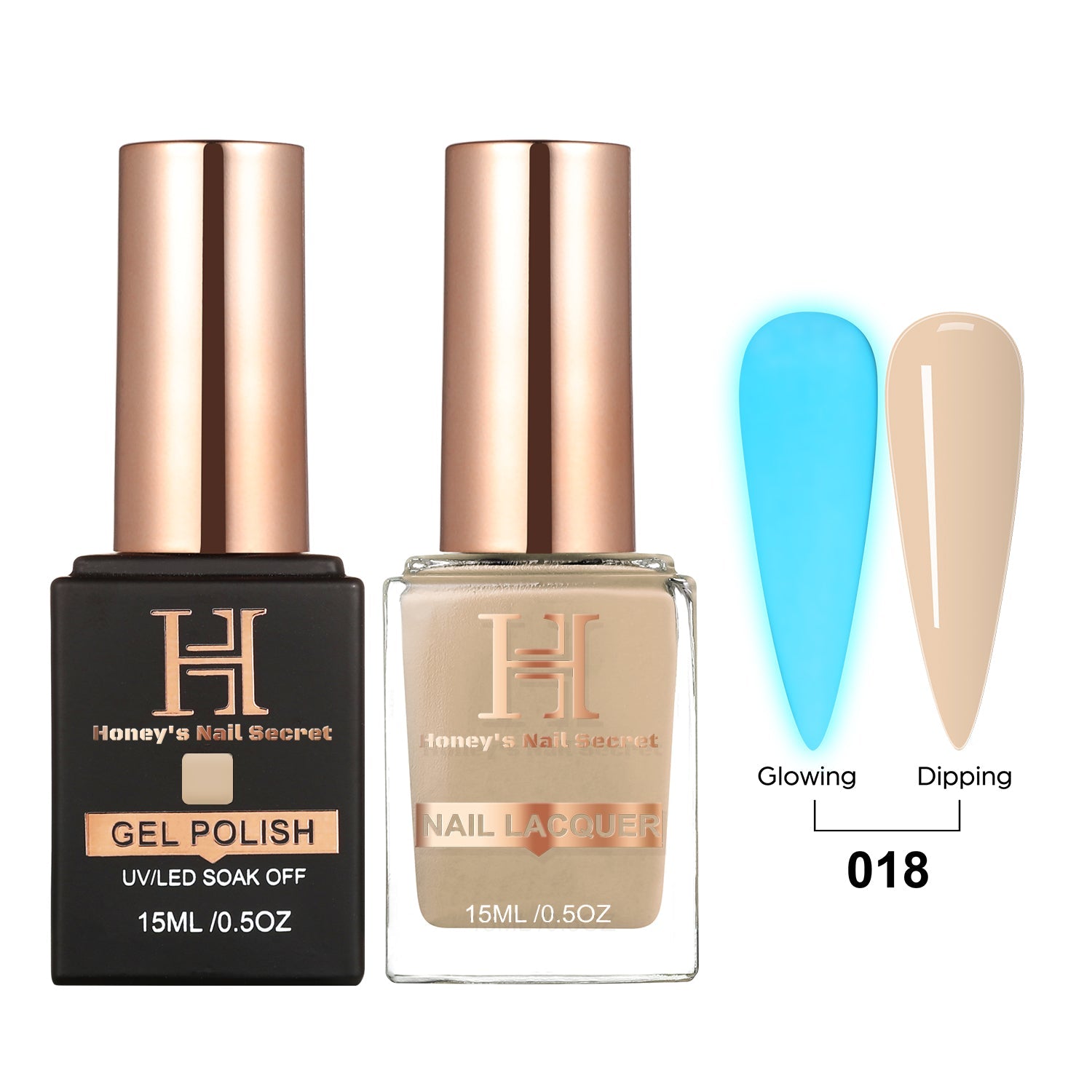GLOW IN THE DARK MATCHING GEL + LACQUER COLLECTION
