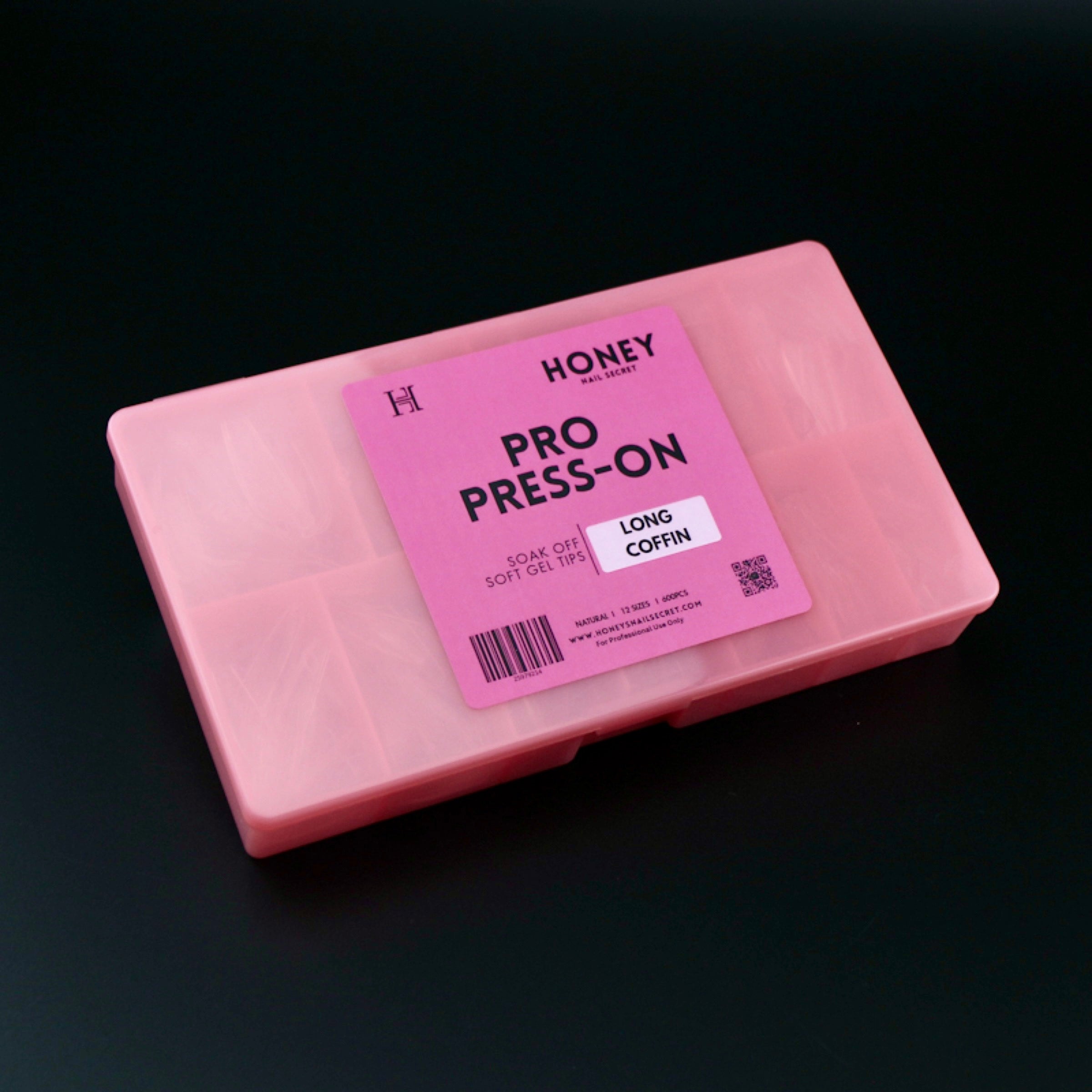 PRO PRESS ON - LONG COFFIN