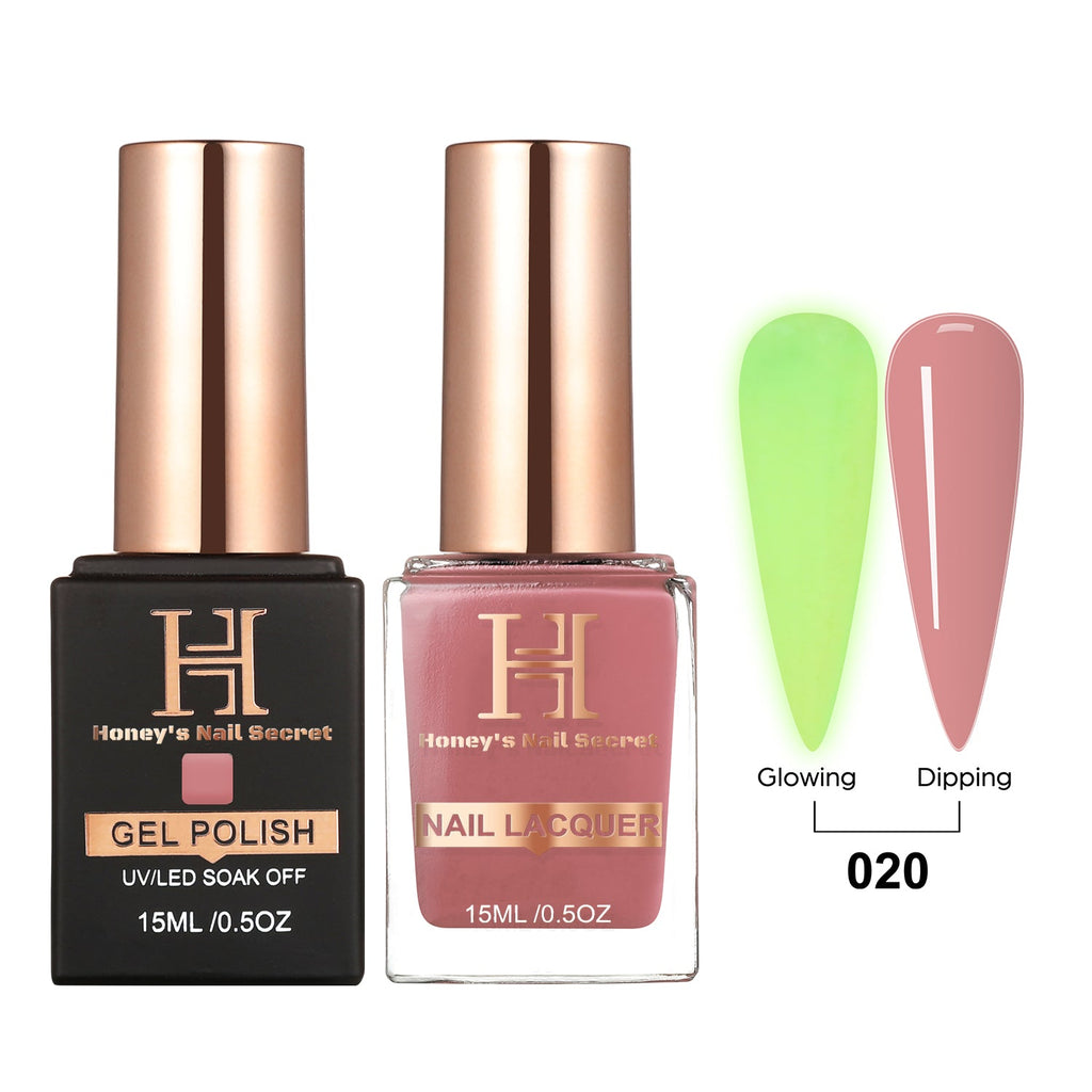 GLOW IN THE DARK MATCHING GEL + LACQUER COLLECTION