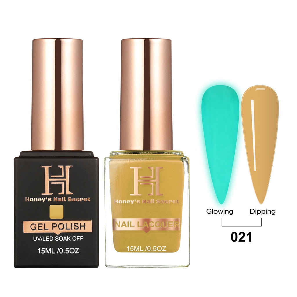 GLOW IN THE DARK MATCHING GEL + LACQUER COLLECTION