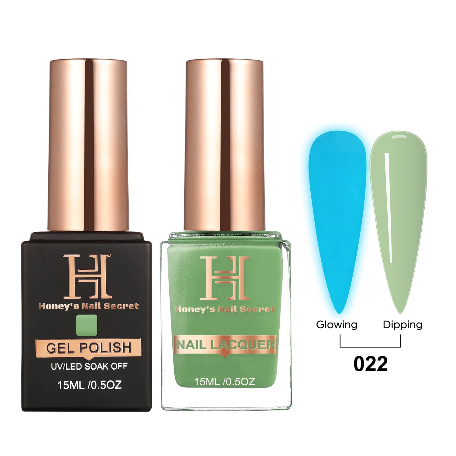 GLOW IN THE DARK MATCHING GEL + LACQUER COLLECTION
