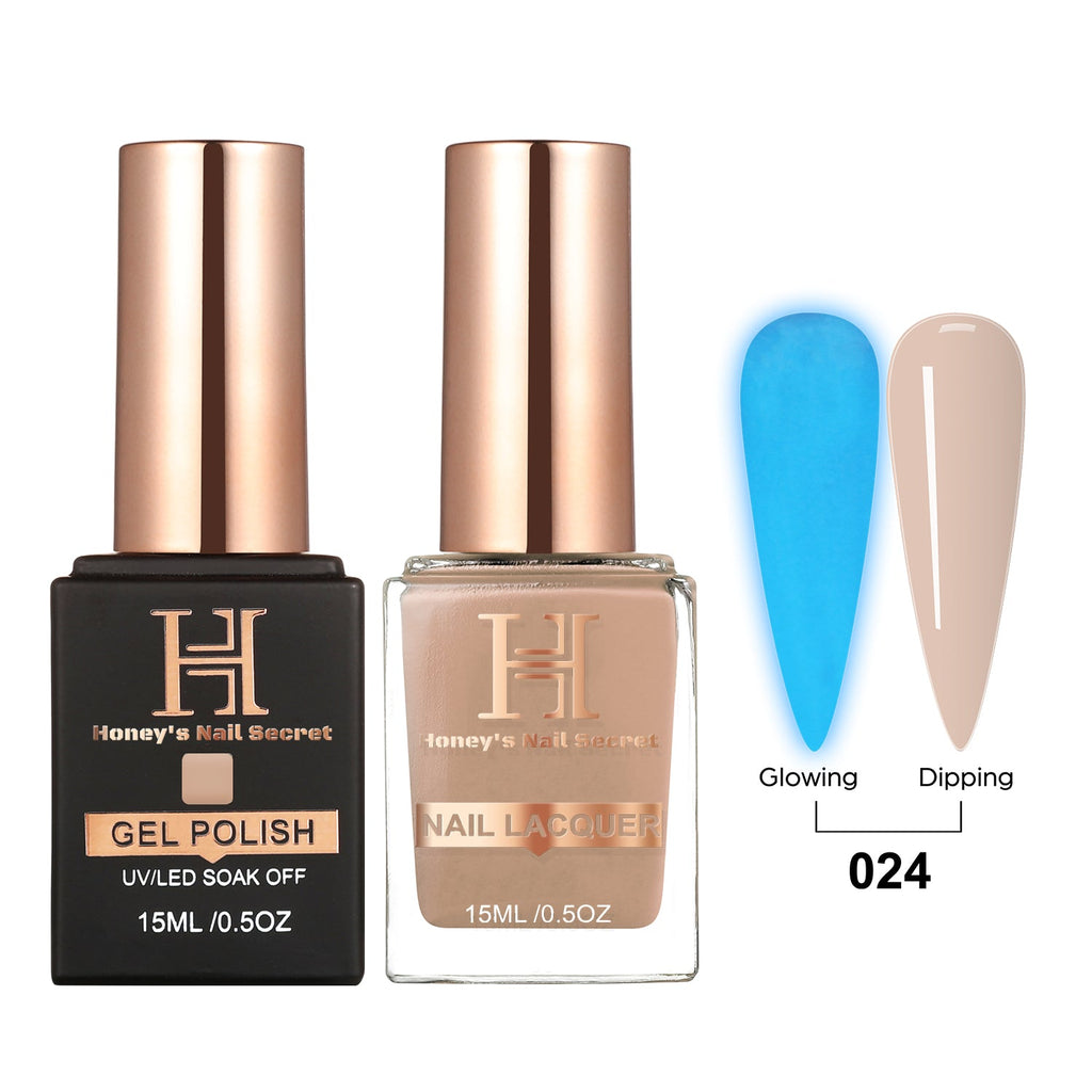 GLOW IN THE DARK MATCHING GEL + LACQUER COLLECTION