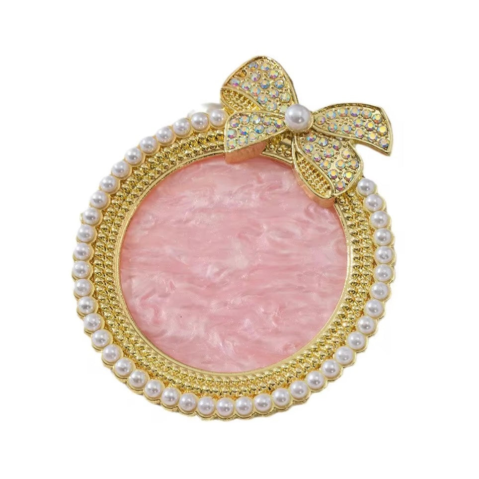 Plate Rhinestone and Pearls