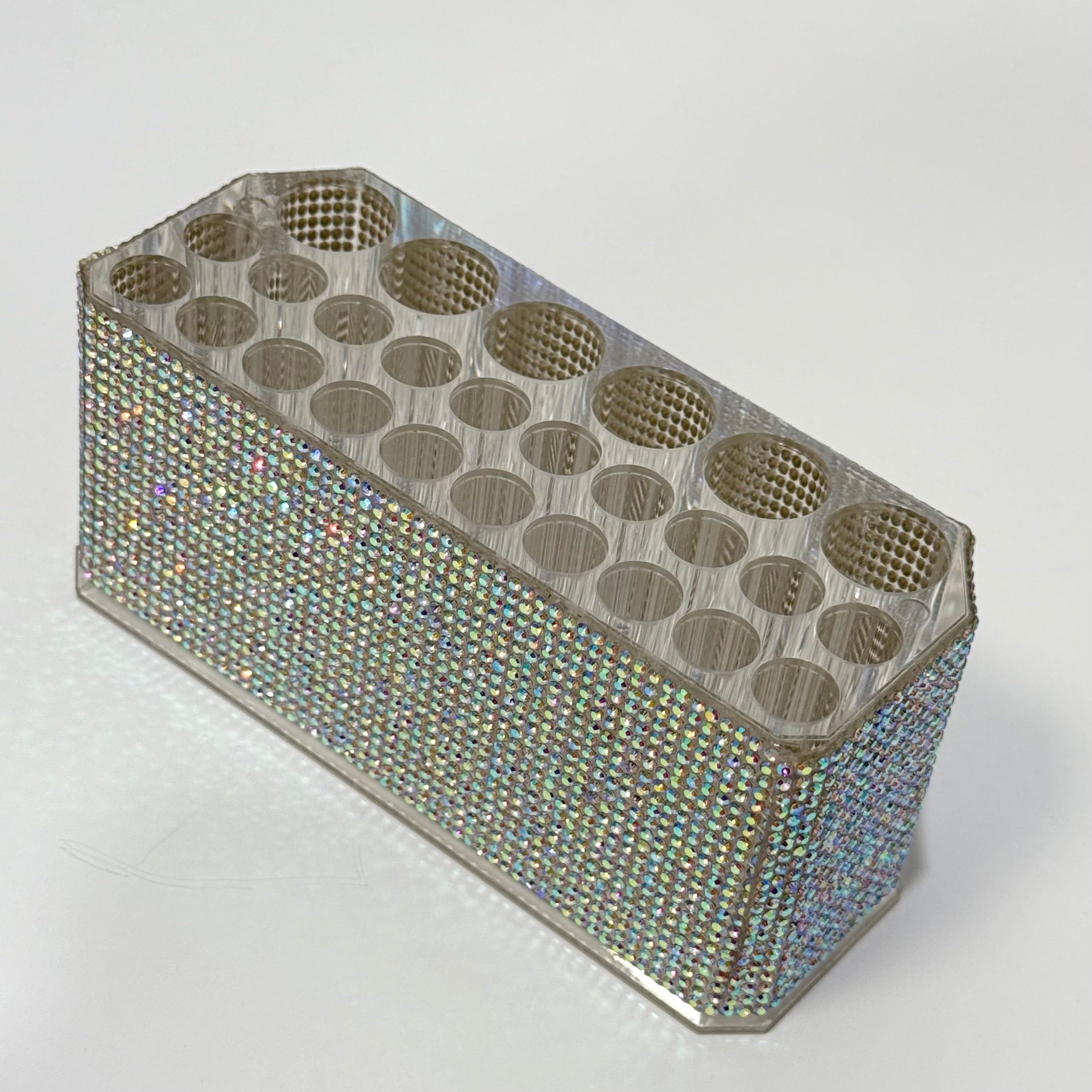 Diamond Brush Holder