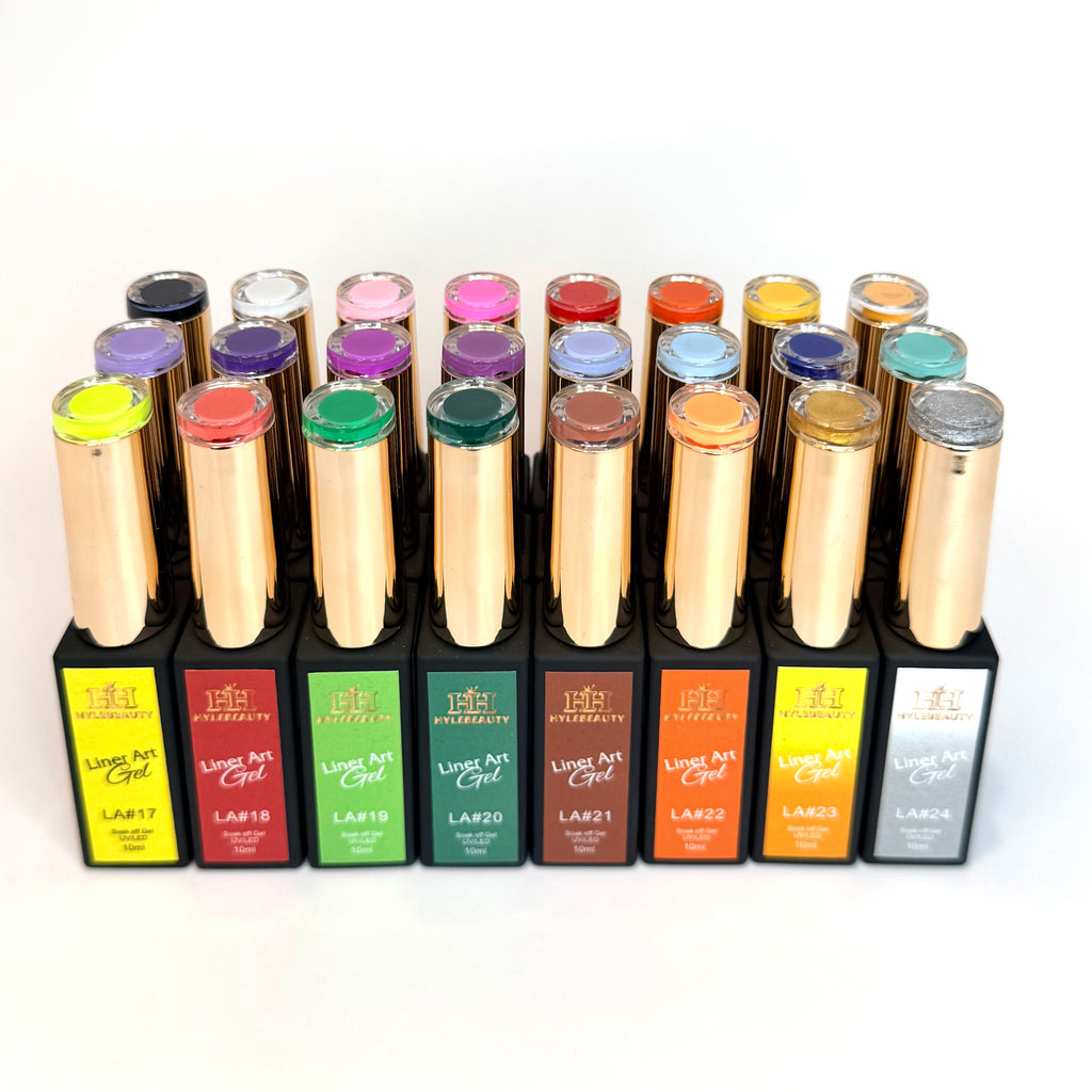 SET PASTEL GEL LINER 24 Colors