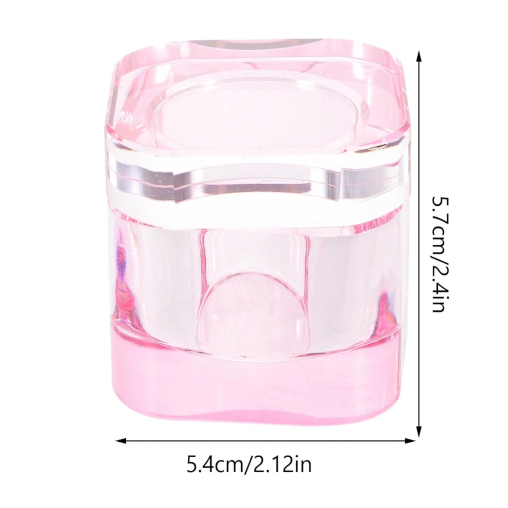 Liquid Holder(Crystal Glass Nail Dish)