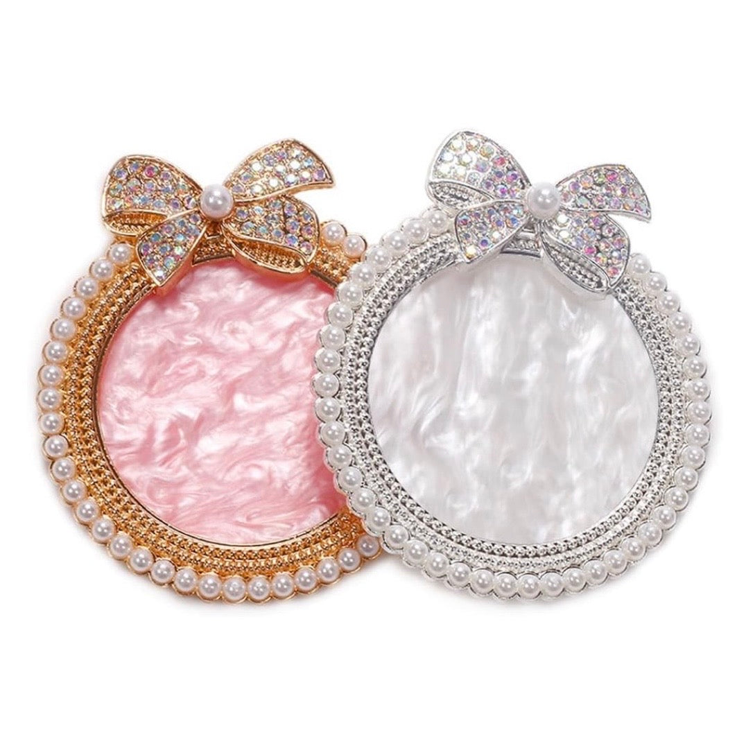 Plate Rhinestone and Pearls