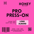 PRO PRESS ON - LONG ALMOND