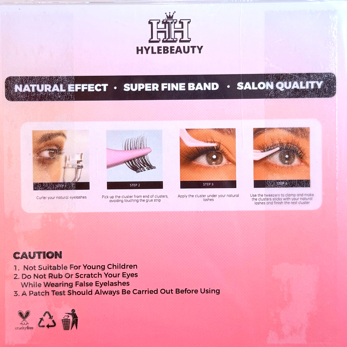 Cluster lashes