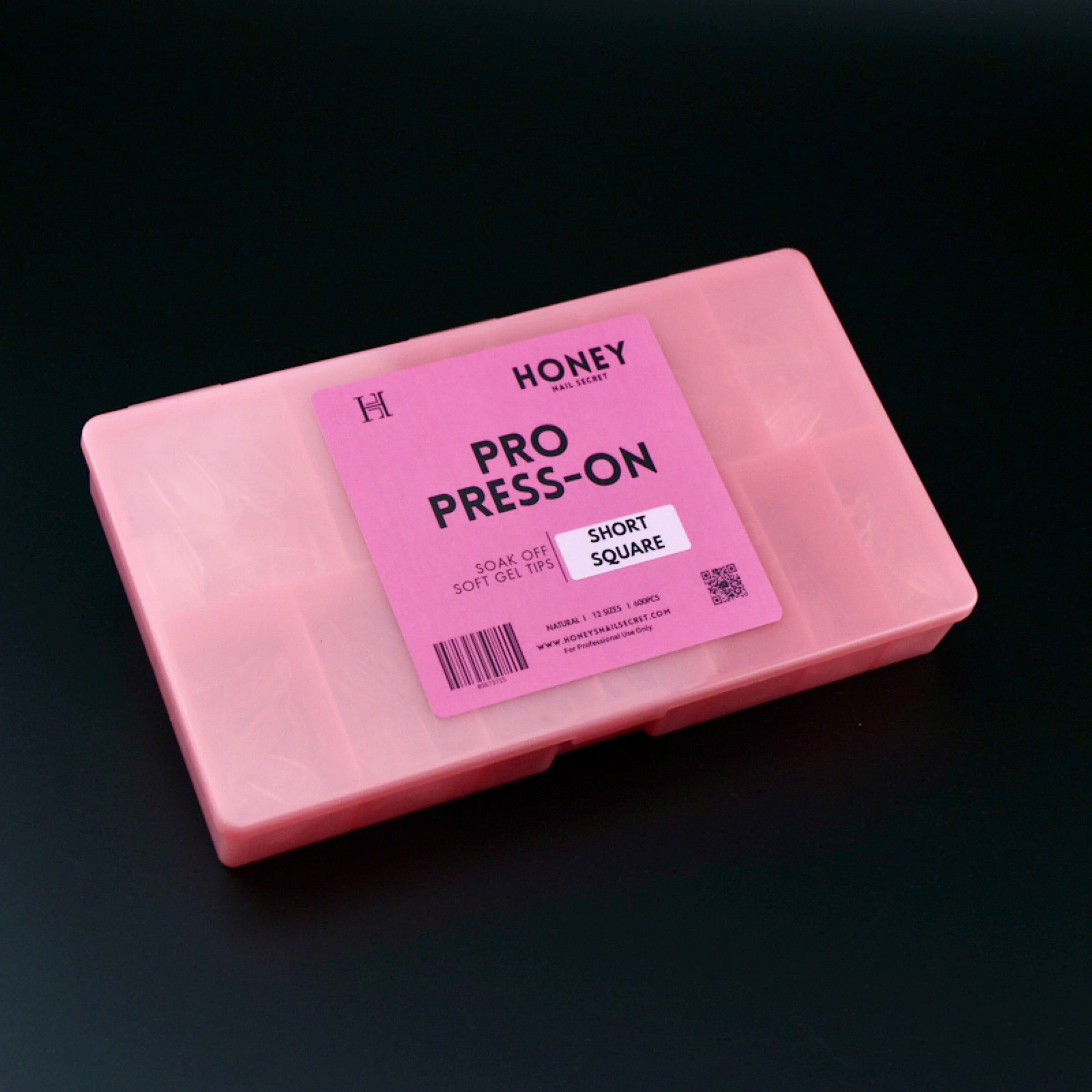 PRO PRESS ON - SHORT SQUARE