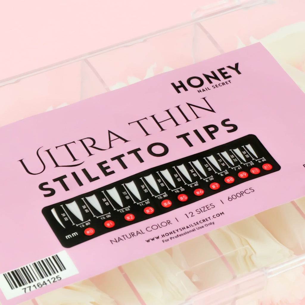 ULTRA THIN -  STILETTO TIPS
