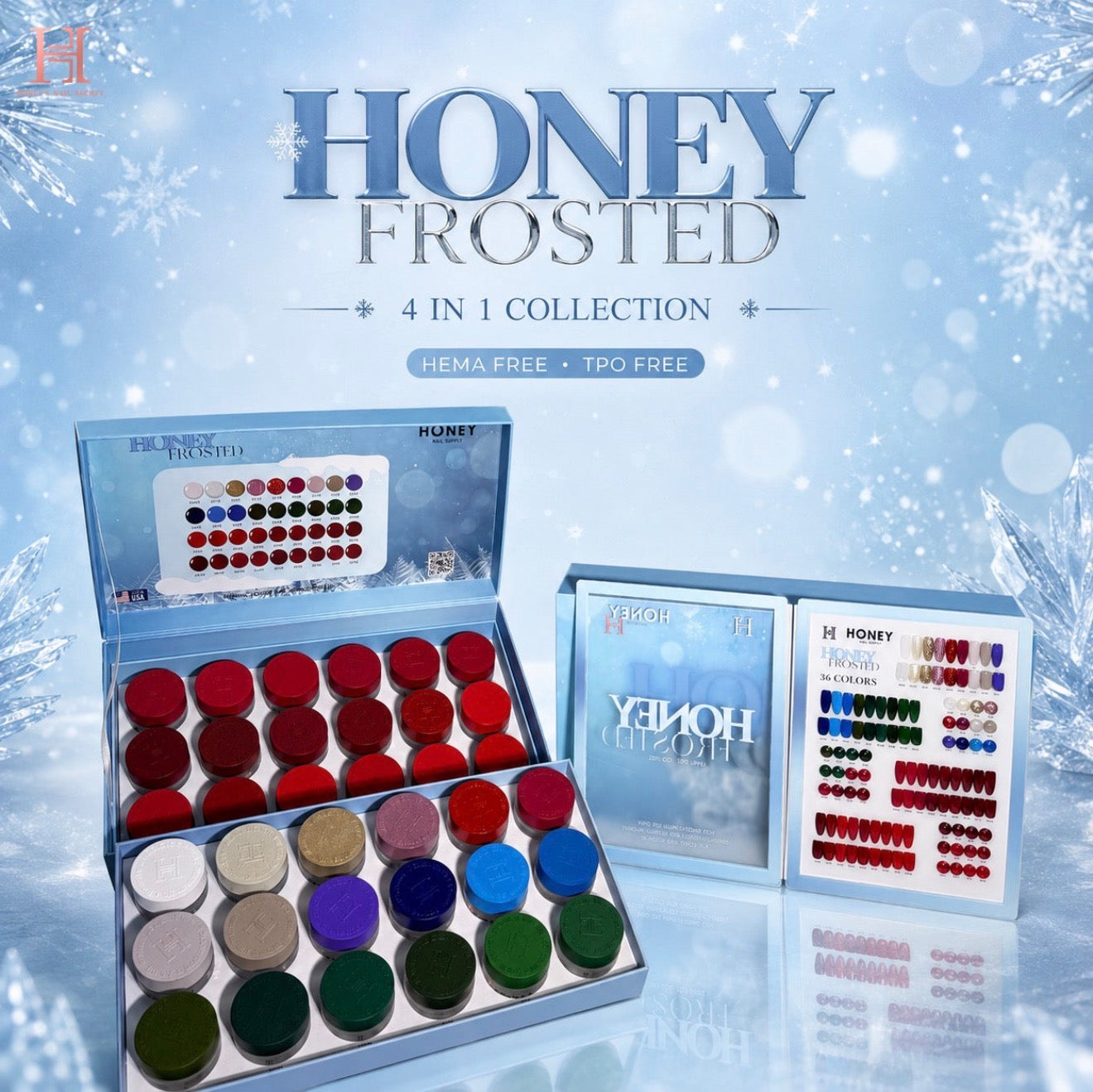HONEY FROSTED ACRYLIC COLLECTION