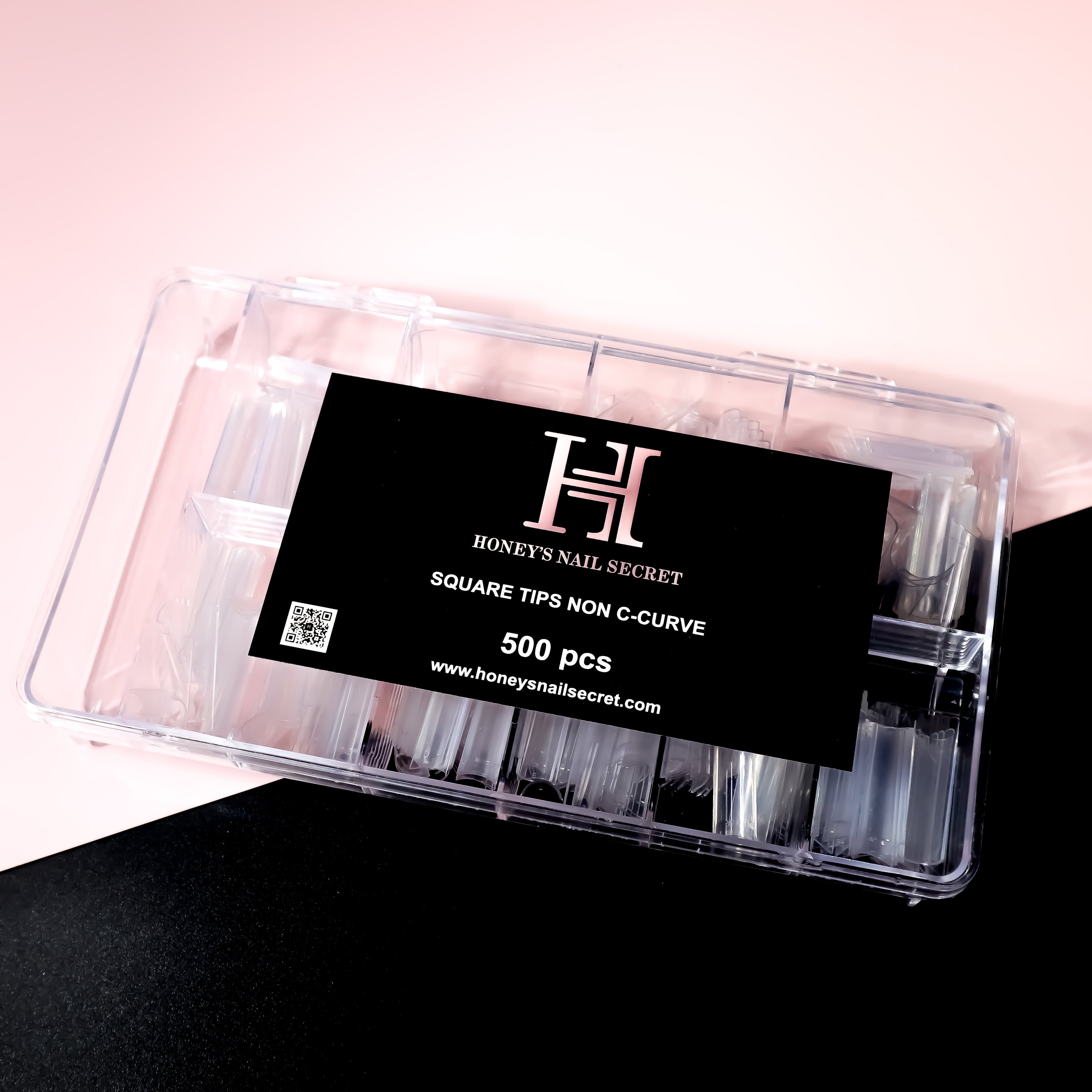 SQUARE TIPS NON C- CURVE( 500 pcs)