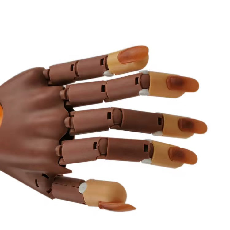 Nail training hand