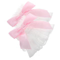 Lace Wrist Cuffs Detachable Bow Sleeve