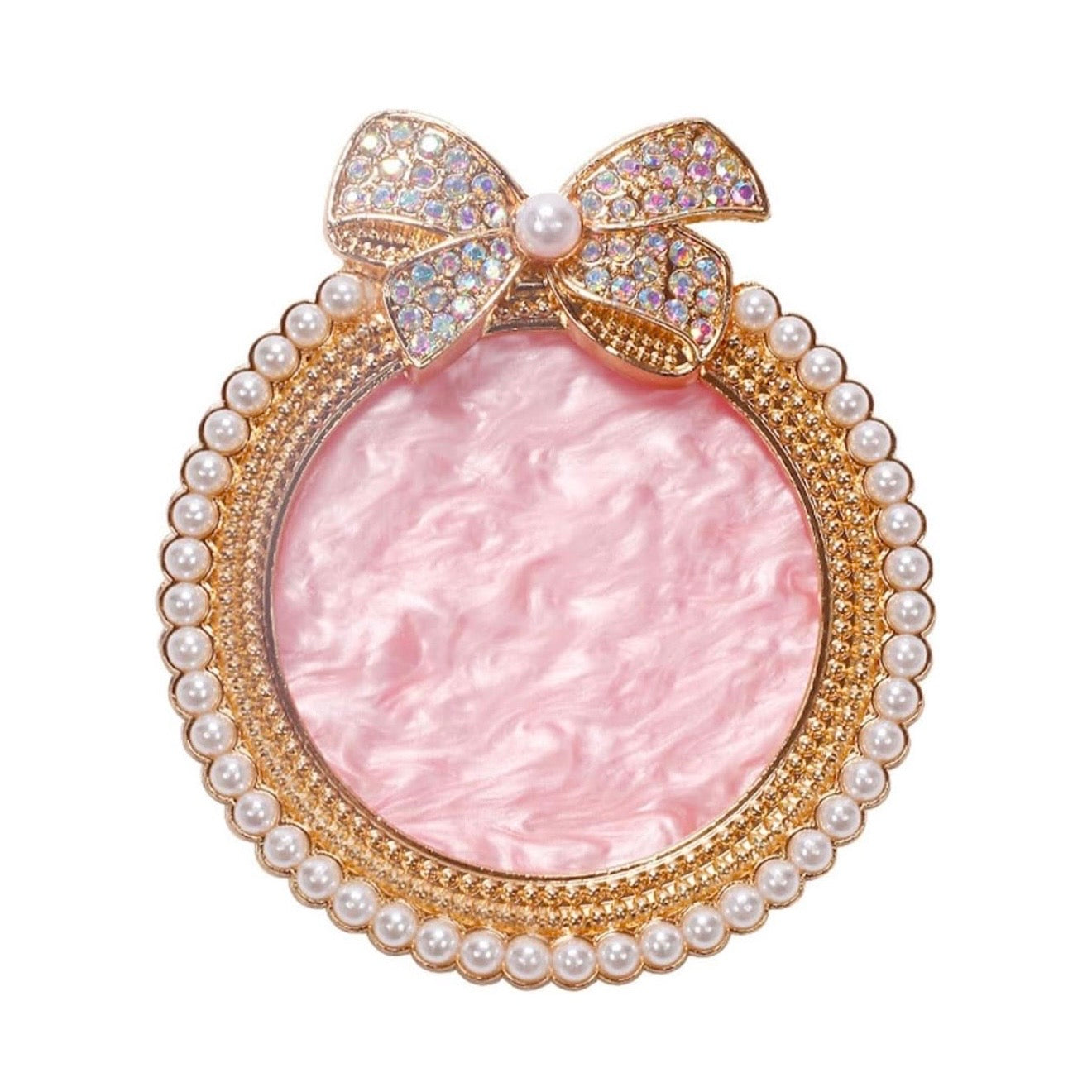 Plate Rhinestone and Pearls