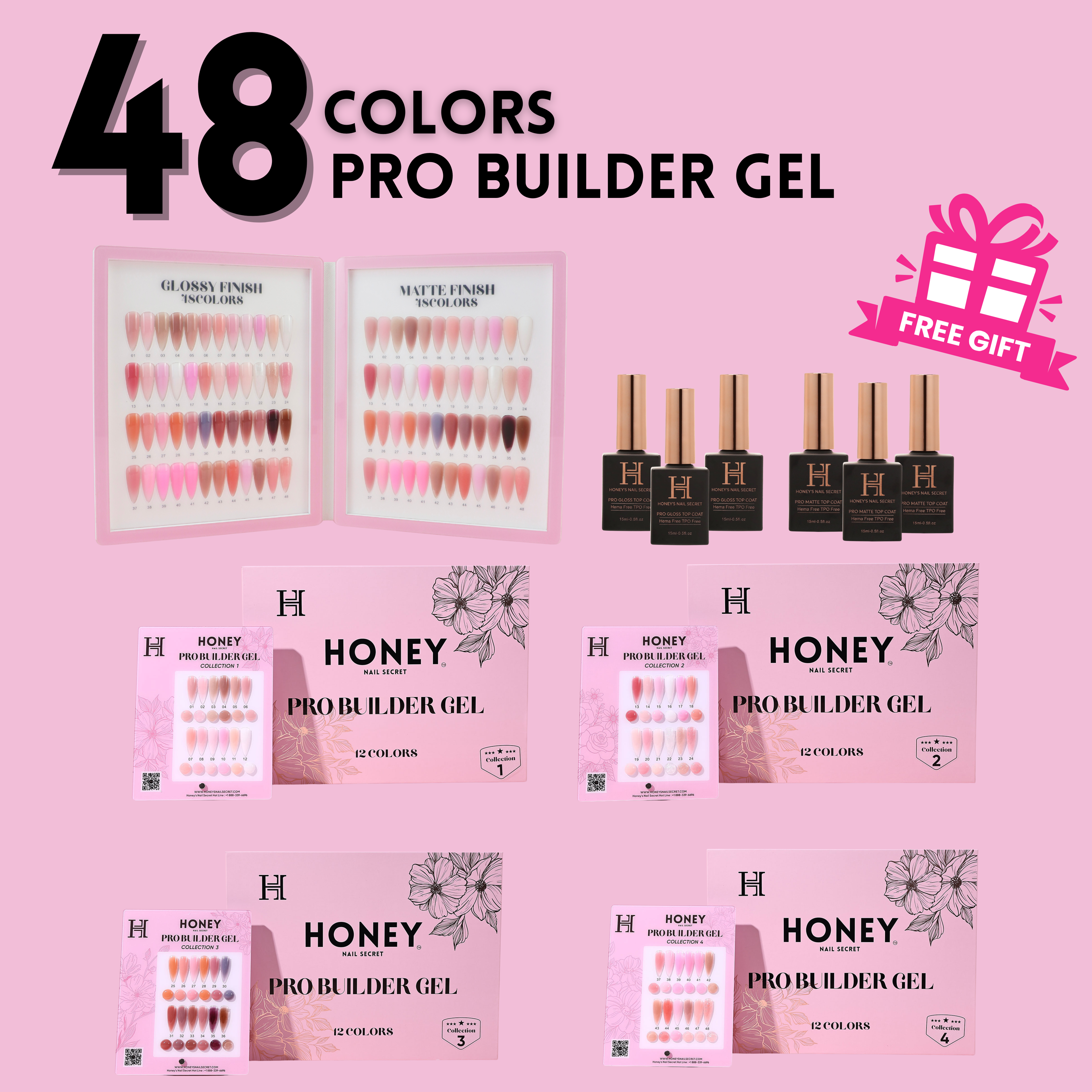 FULL LINE 4 COLLECTIONS PRO BUILDER GEL