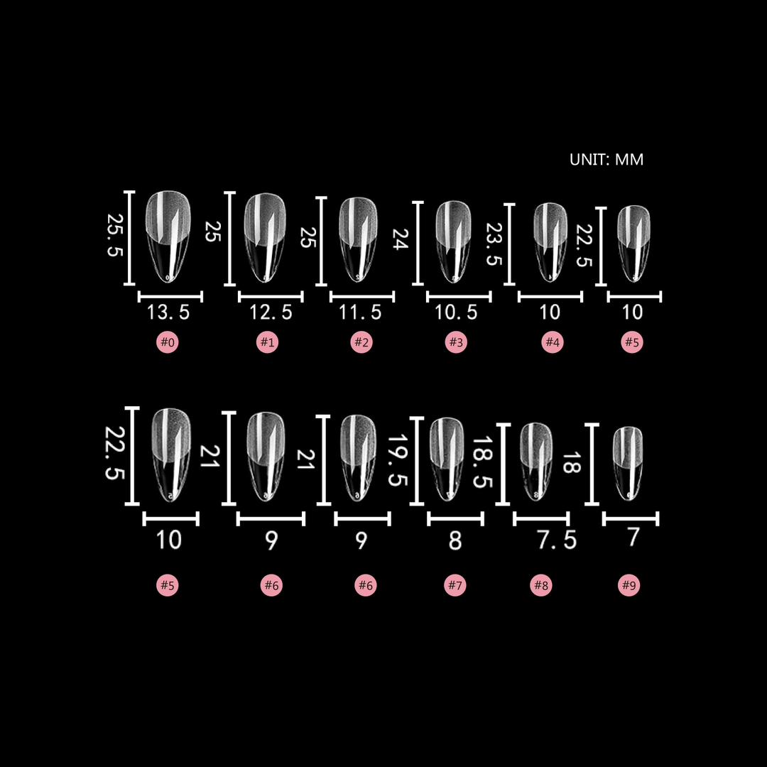 PRO PRESS ON - MEDIUM STILETTO