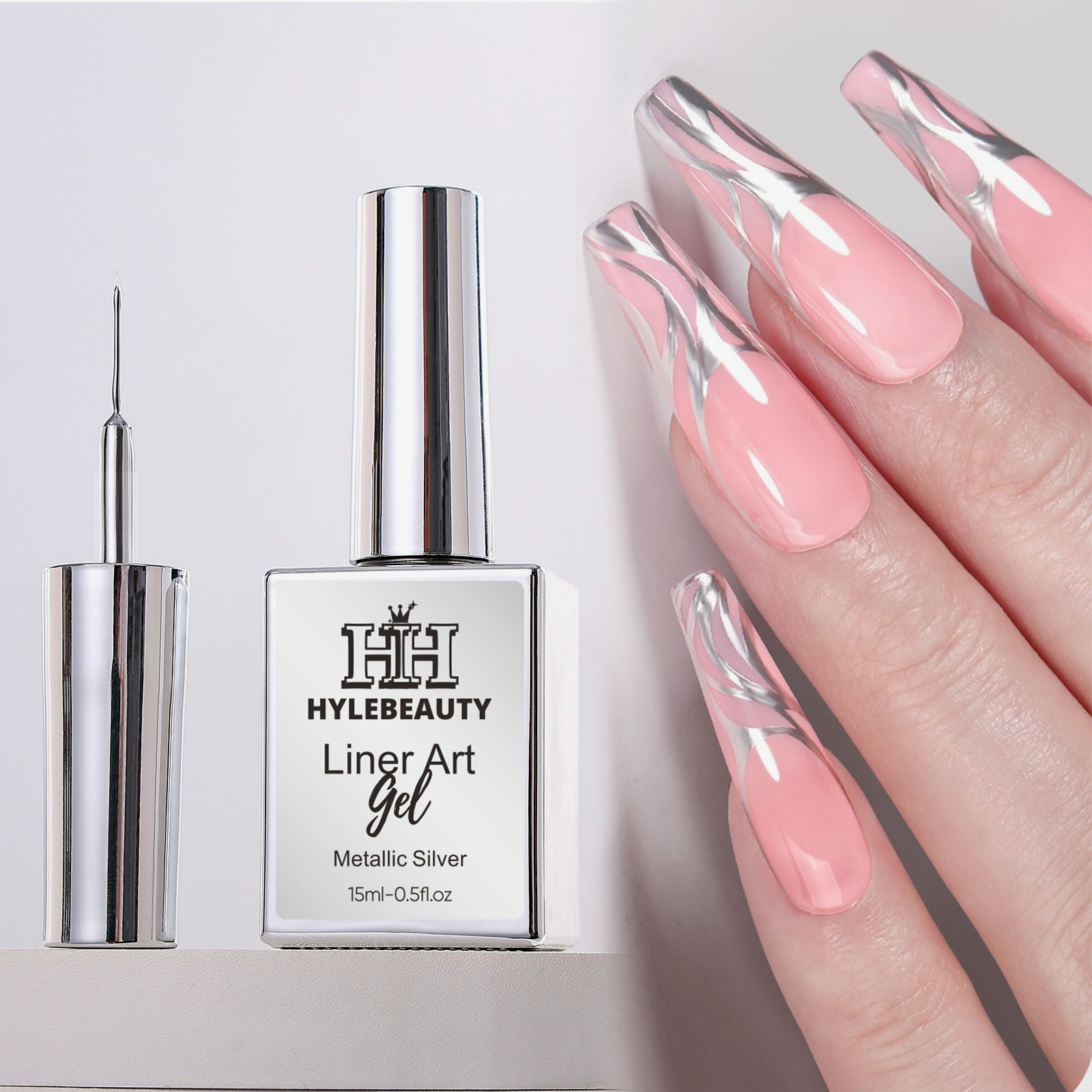 LINER ART GEL SILVER