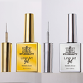 SET LINER ART GEL METALLIC SILVER & GOLD