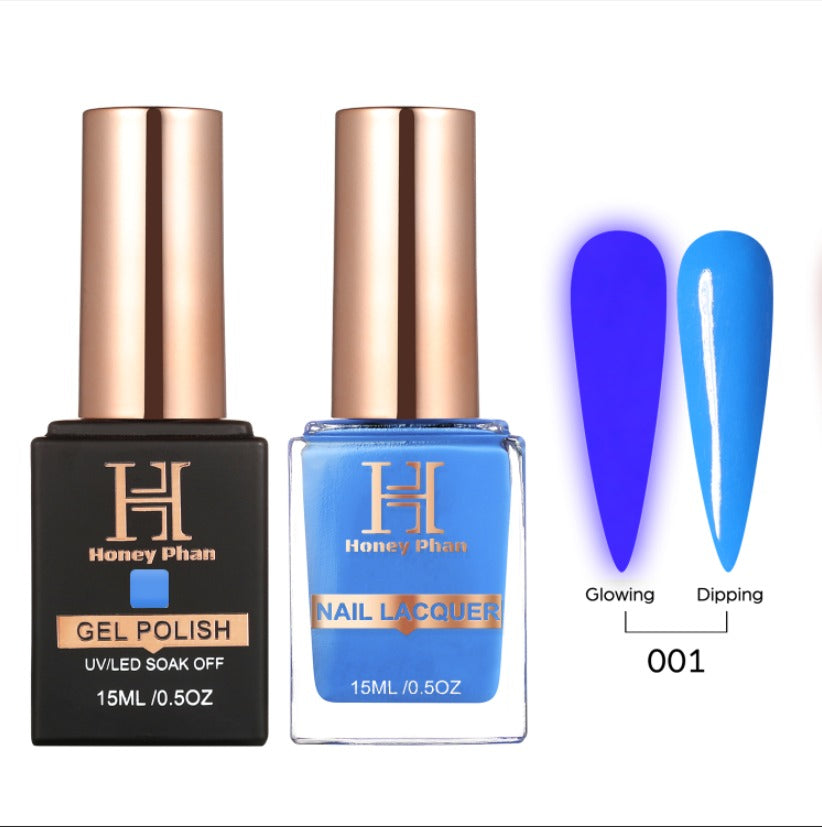 GLOW IN THE DARK MATCHING GEL + LACQUER COLLECTION