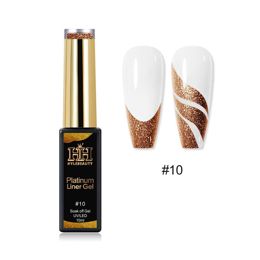 SET PLATINUM LINE GLITTER GEL 24 Colors