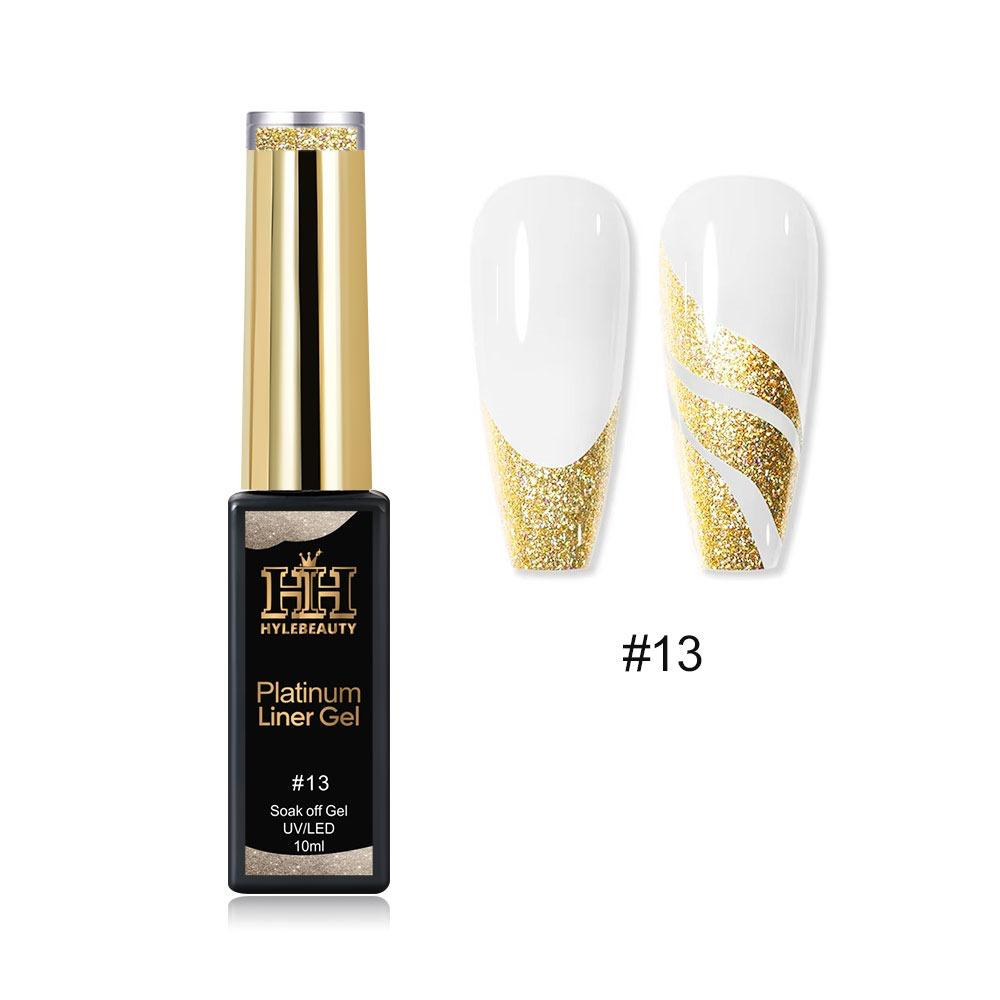SET PLATINUM LINE GLITTER GEL 24 Colors