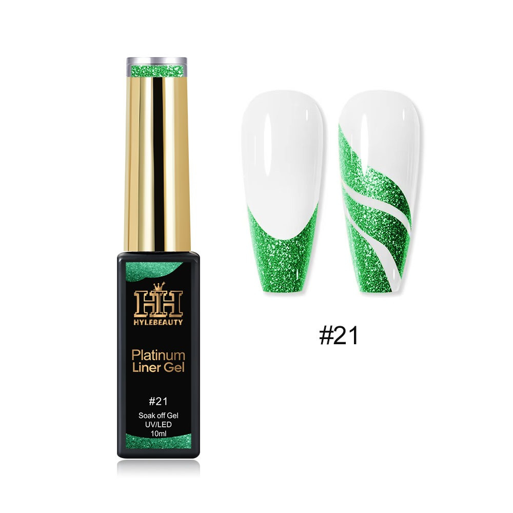 SET PLATINUM LINE GLITTER GEL 24 Colors