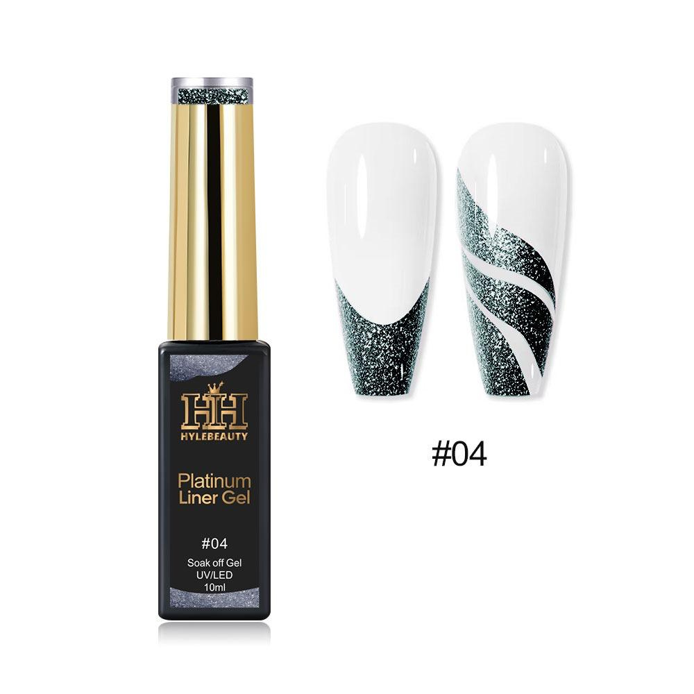 SET PLATINUM LINE GLITTER GEL 24 Colors