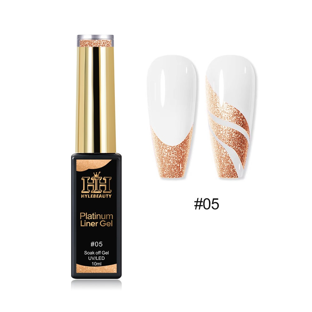 SET PLATINUM LINE GLITTER GEL 24 Colors