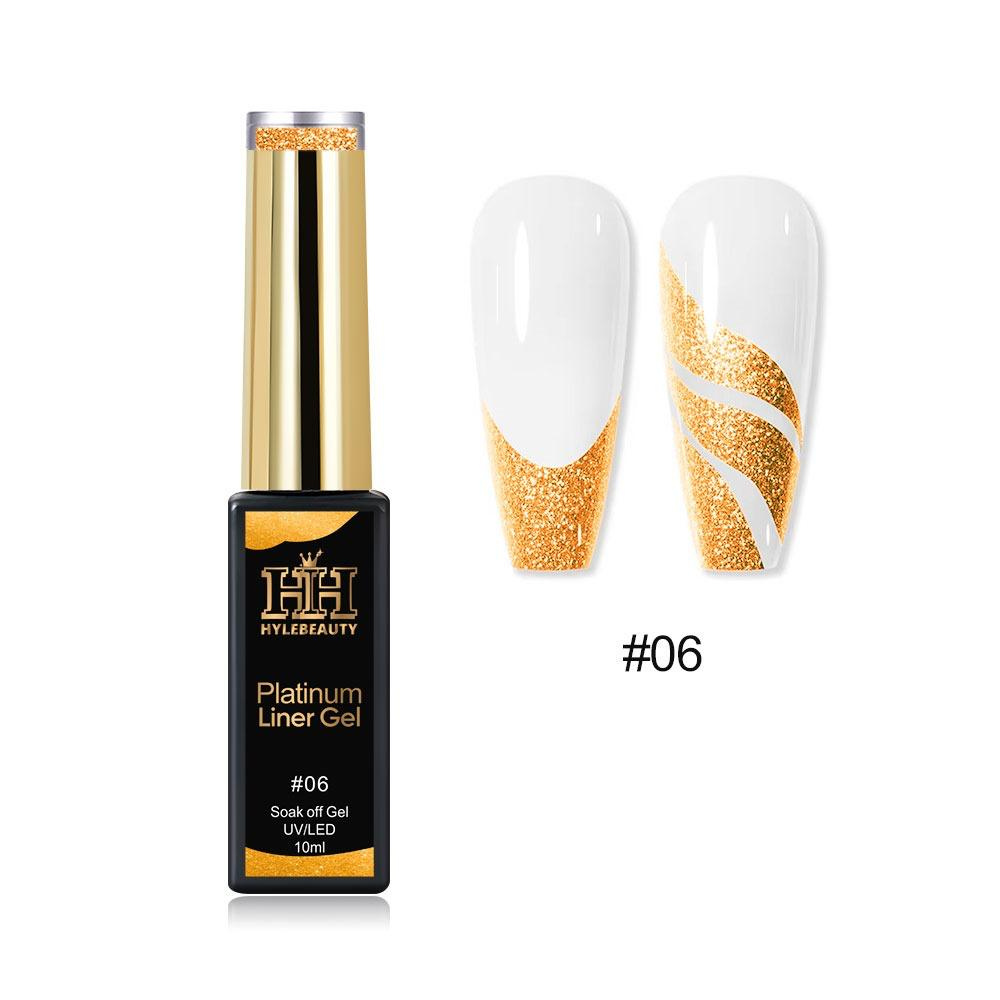 SET PLATINUM LINE GLITTER GEL 24 Colors