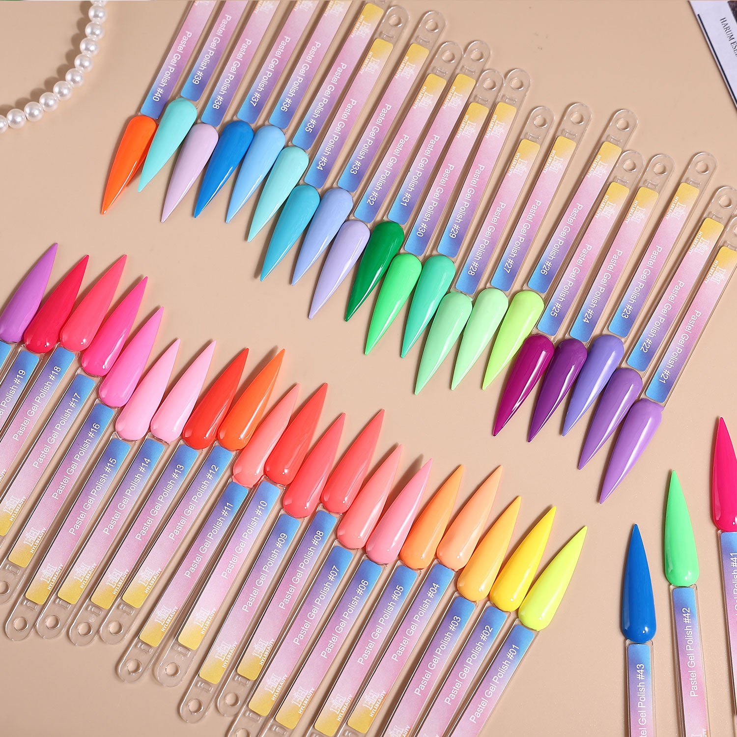 Pastel Collection – 43 Gel Polish Colors